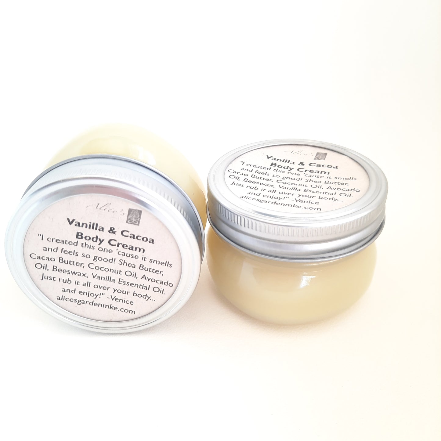 Alice's Garden Vanilla & Cacoa Body Cream