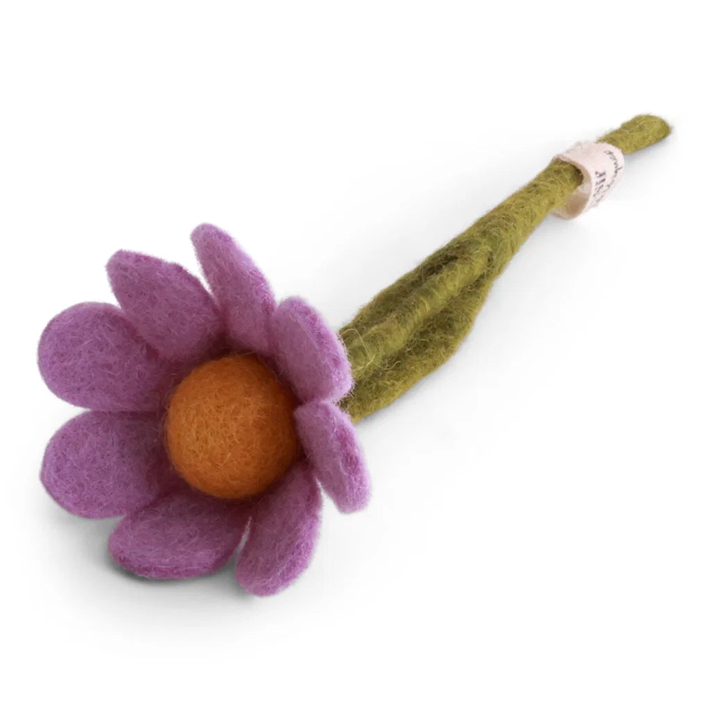 Gry & Sif Felt Small Anemone w/ Leaf