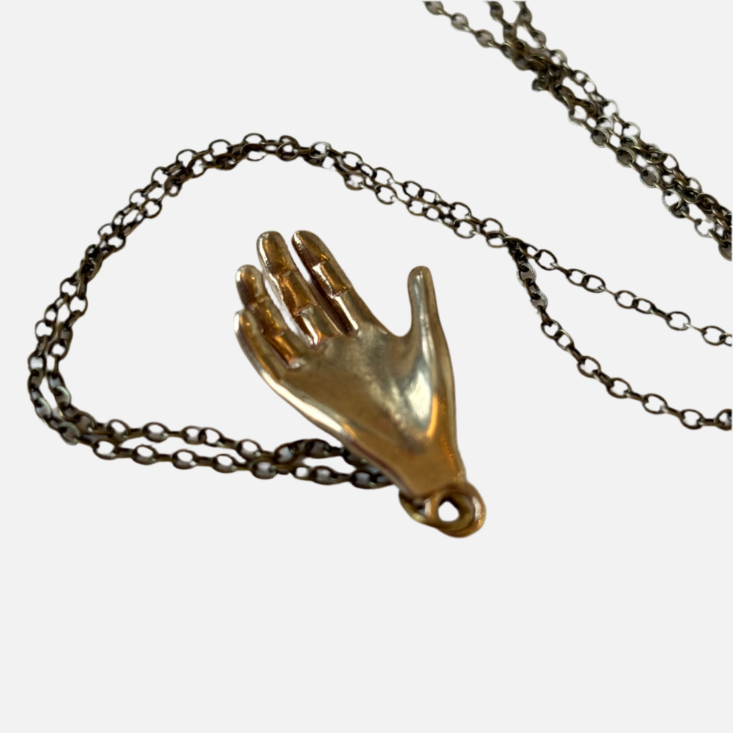 Boho Designs by Katya Necklace #6 Raw Brass