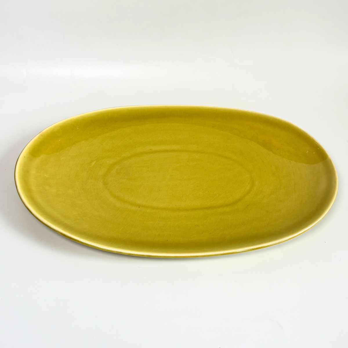 1940's Russel Wright Small Oval Serving Plate