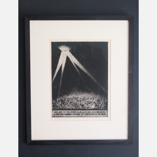 Vintage Robert James Malone "And Out Of The Night Came..."