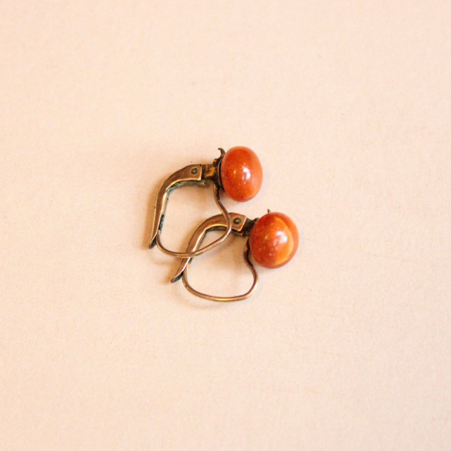 Vintage Amber Earrings