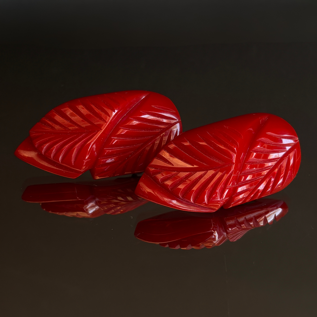 Bakelite Pierced Earrings