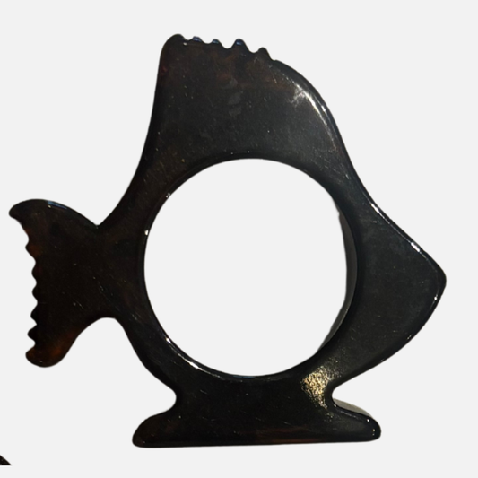 Vintage Catalin (Bakelite) Fish Napkin Ring