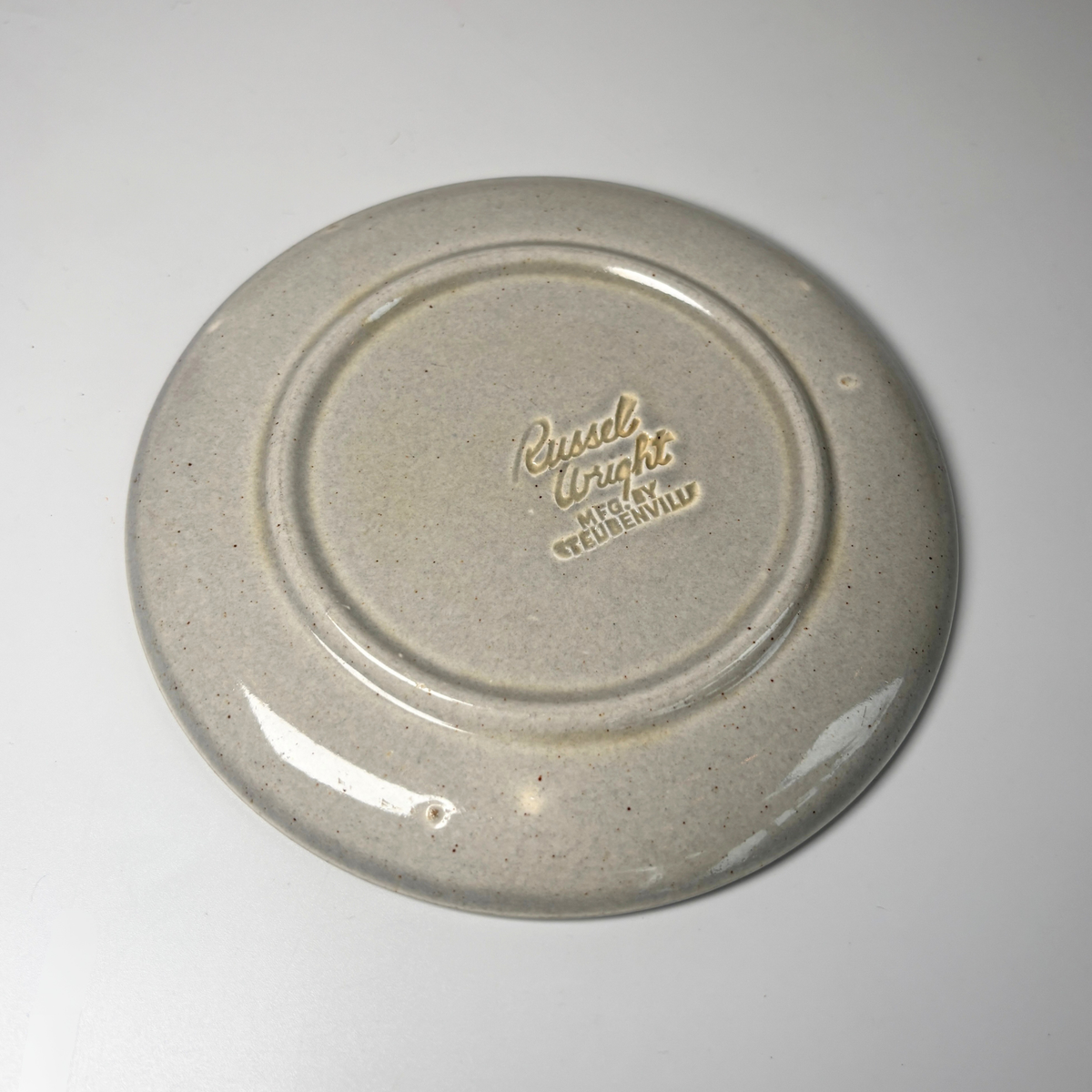 1940's Russel Wright Round Saucer Plate