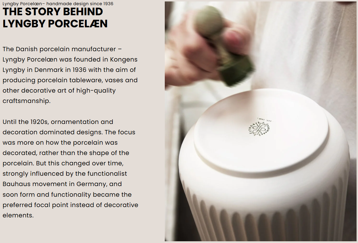Lyngby Porcelæn - Rhombe Color - 6.1" Porcelain Pasta Bowl
