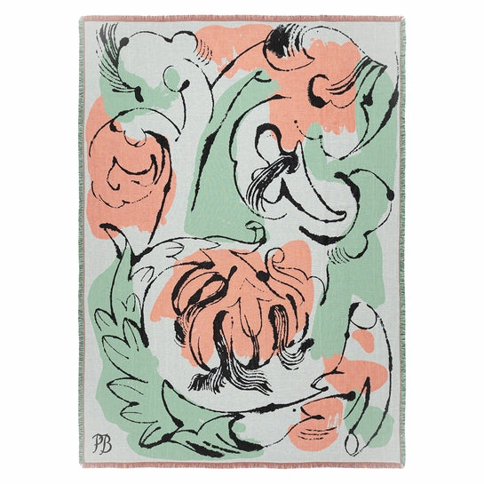 Marimekko Vildstjǎlk Petra Börner Art Throw Blanket