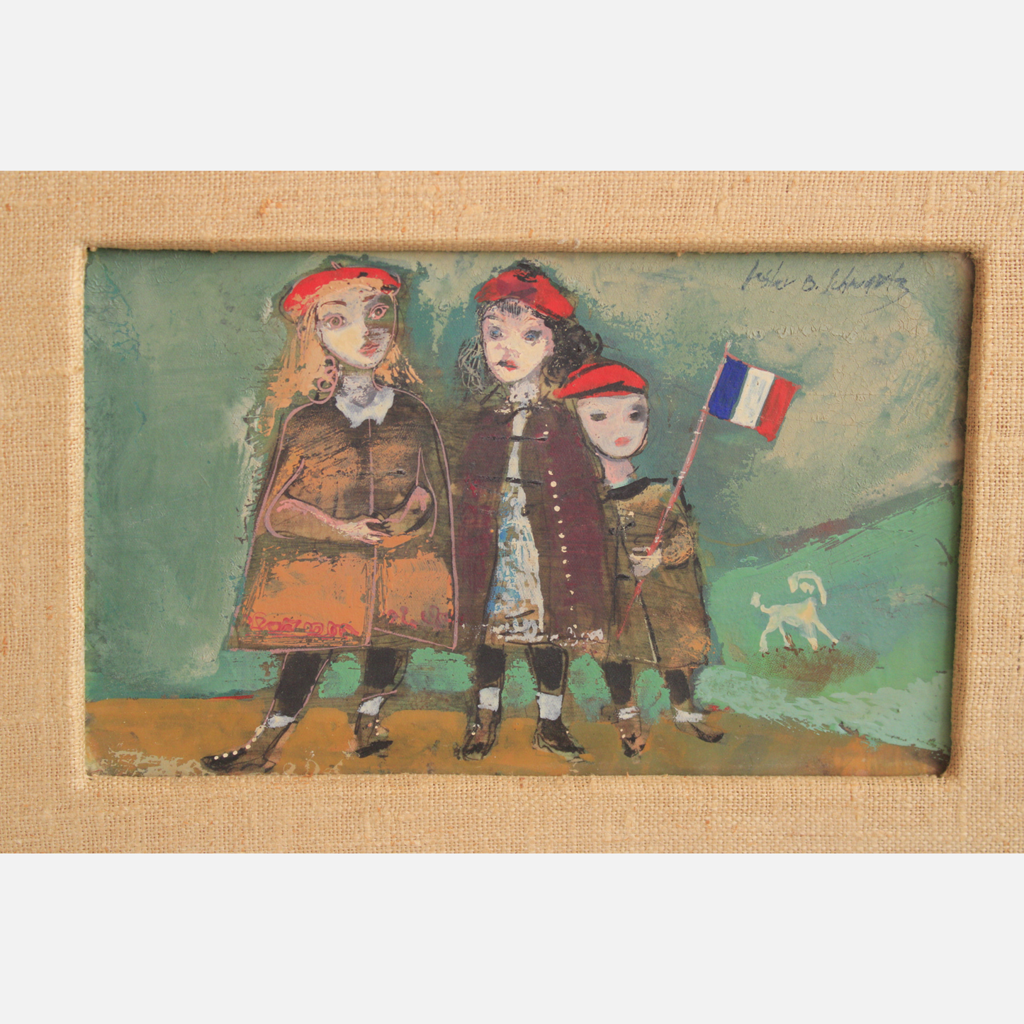 Vintage Lester Schwartz "Little Patriots"