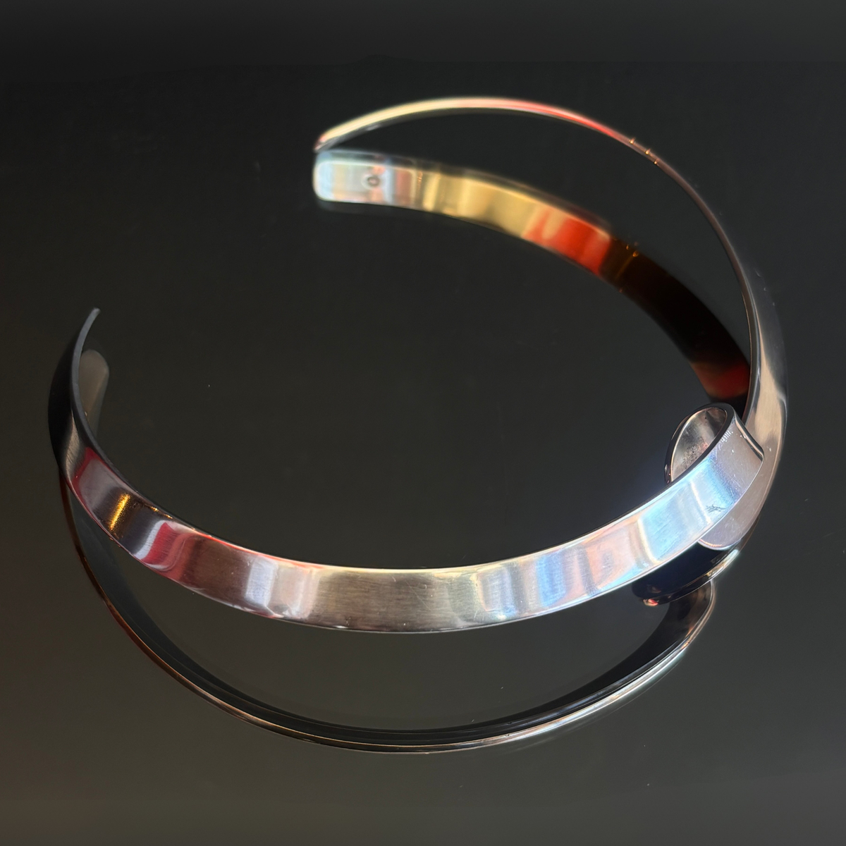 Vintage Georg Jensen Modernist Collar Necklace