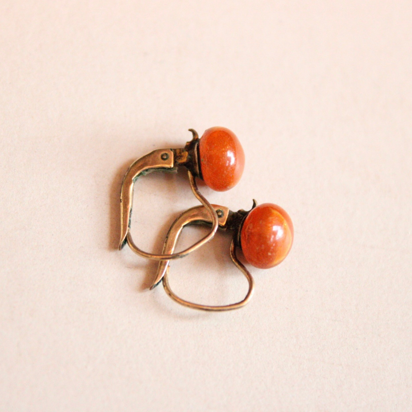Vintage Amber Earrings