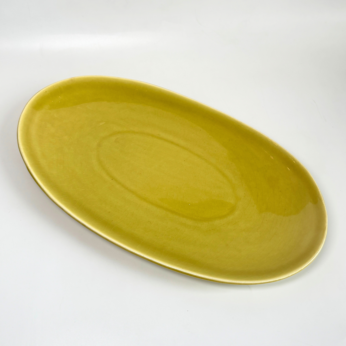 1940's Russel Wright Small Oval Serving Plate