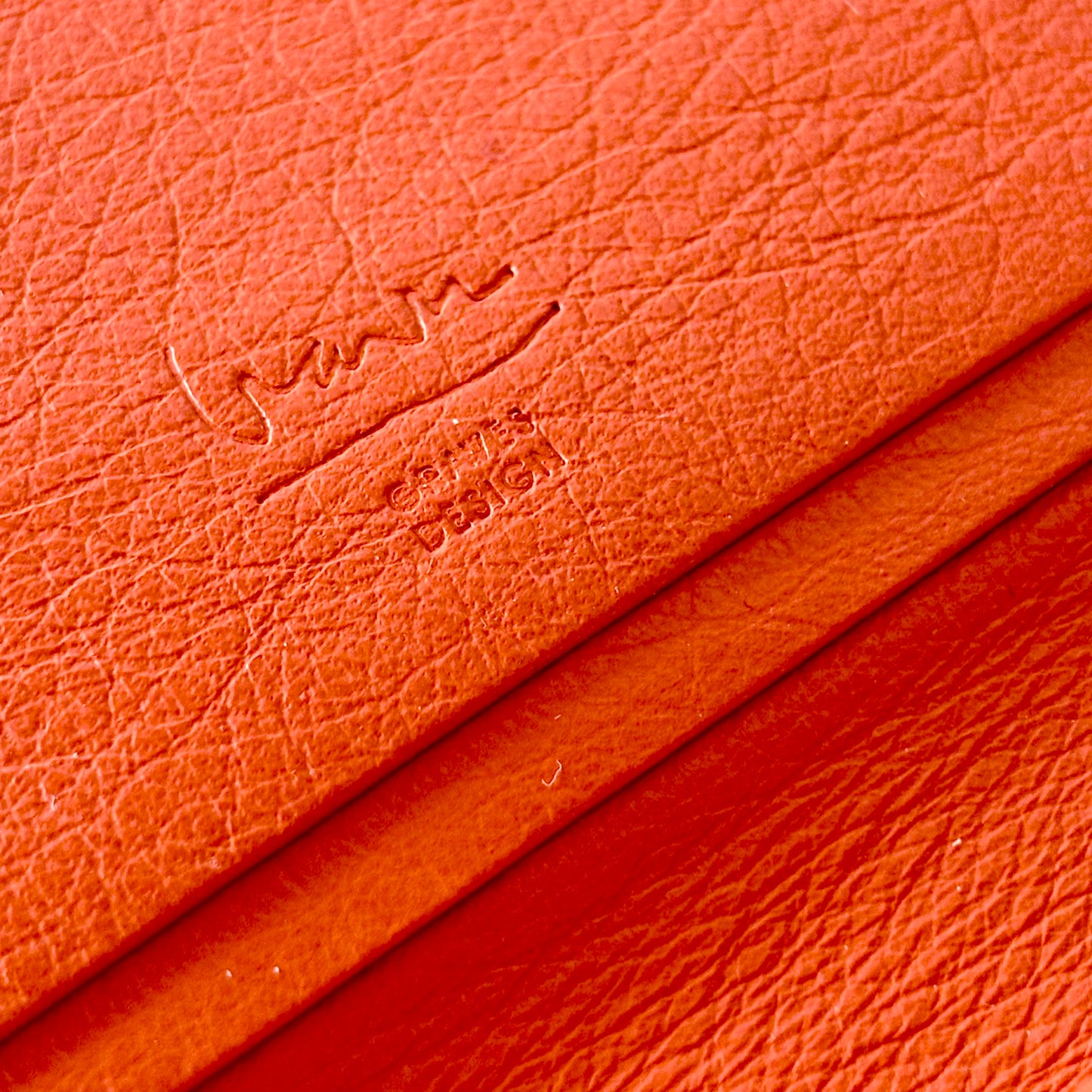 Vintage Michael Graves Leather Wallet/Checkbook Cover