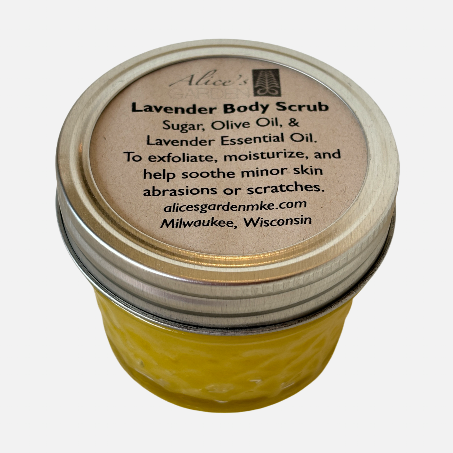 Alice’s Garden Lavender Body Scrub