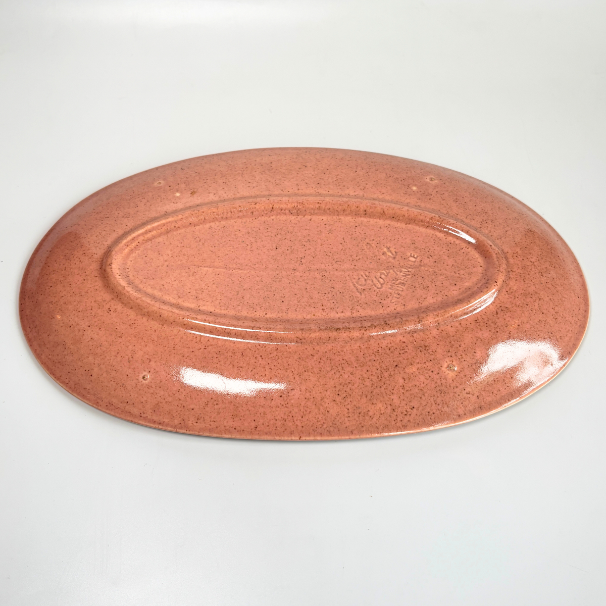 1940's Russel Wright Small Oval Serving Plate