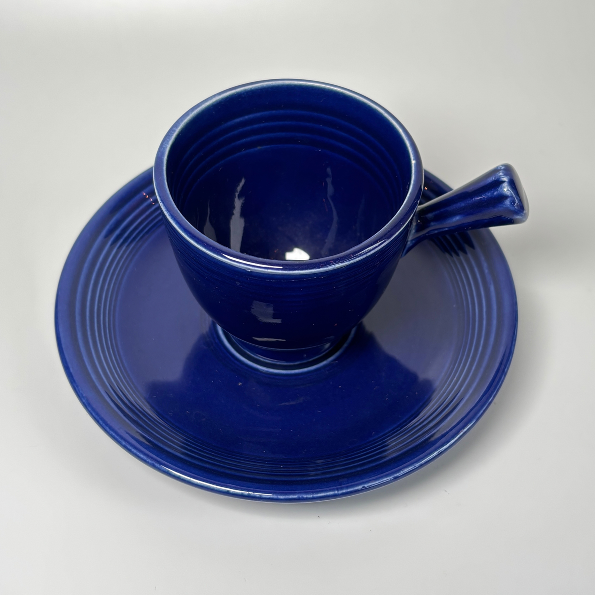 Vintage Fiestaware Demitasse Cup & Saucer Set