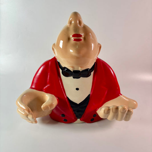 Vintage Hanging Porcelain Butler