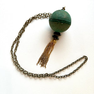 Leather Globe Necklace (49)