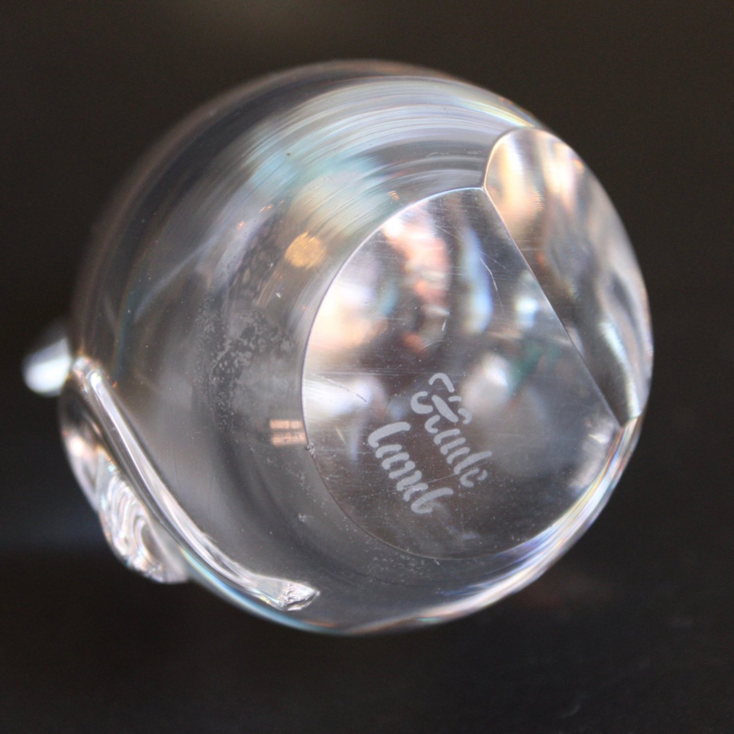 Vintage Hadeland Norwegian Crystal Mouse