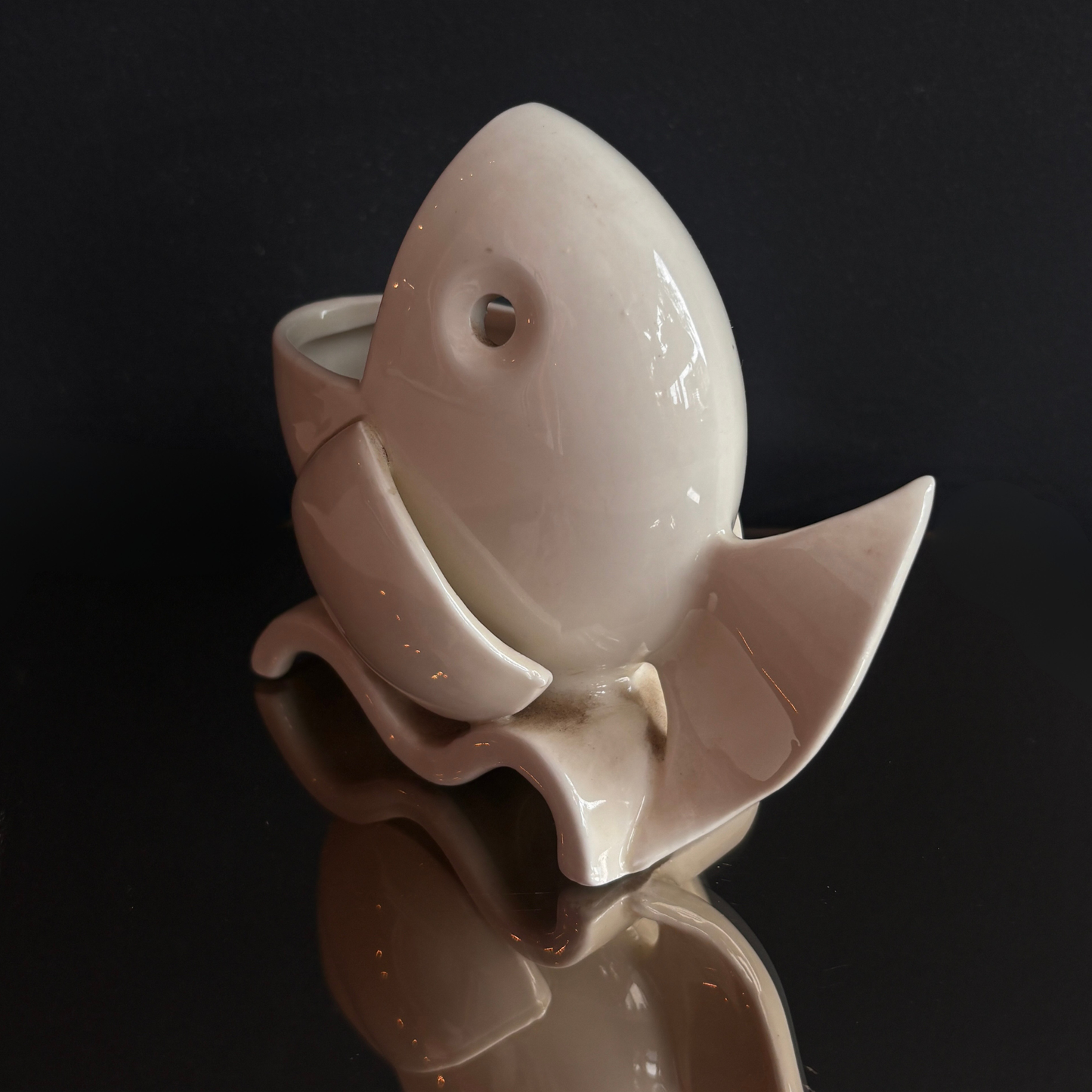 Kent Art Ware Ceramic Fish Vessel