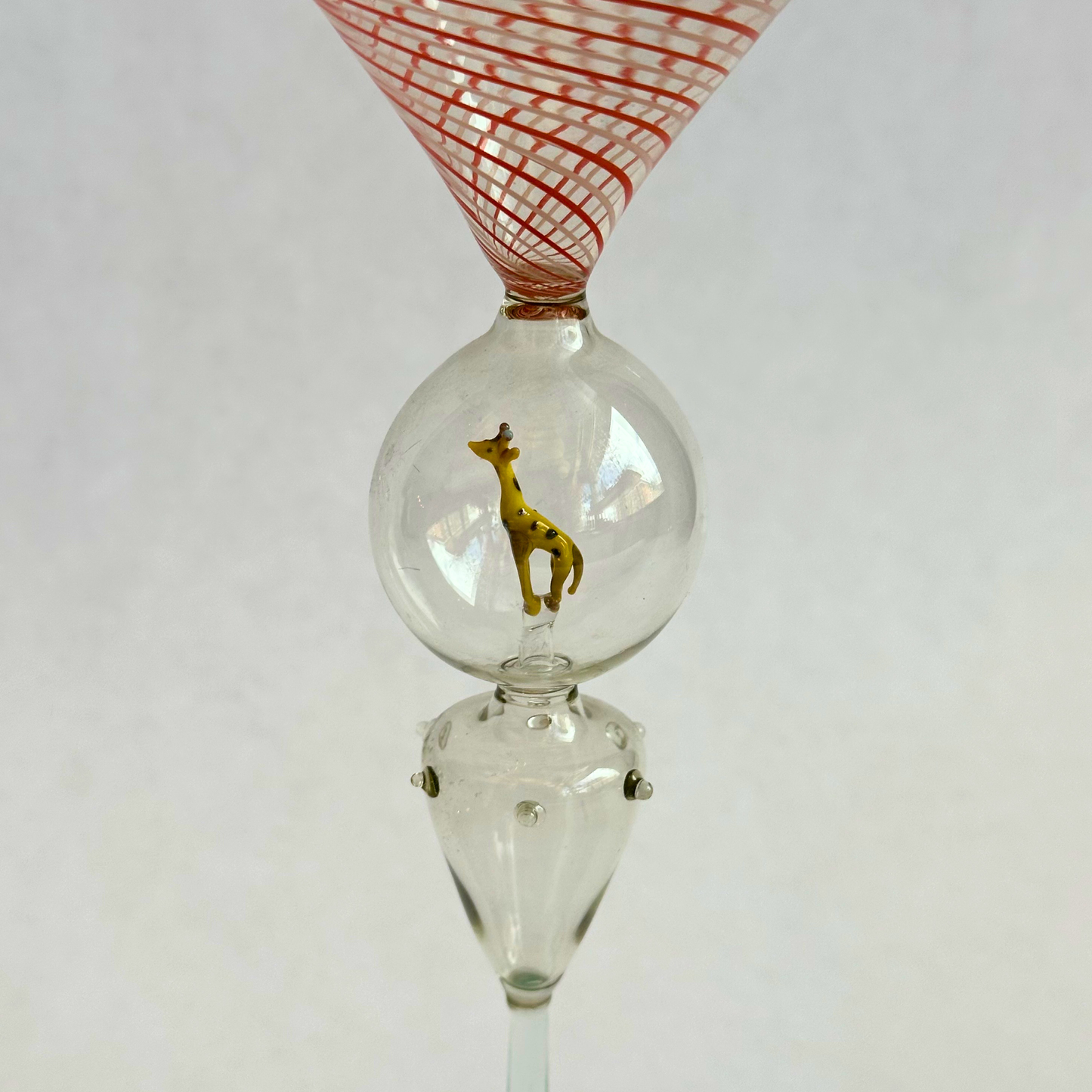 Vintage Bimini Menagerie Martini Glasses
