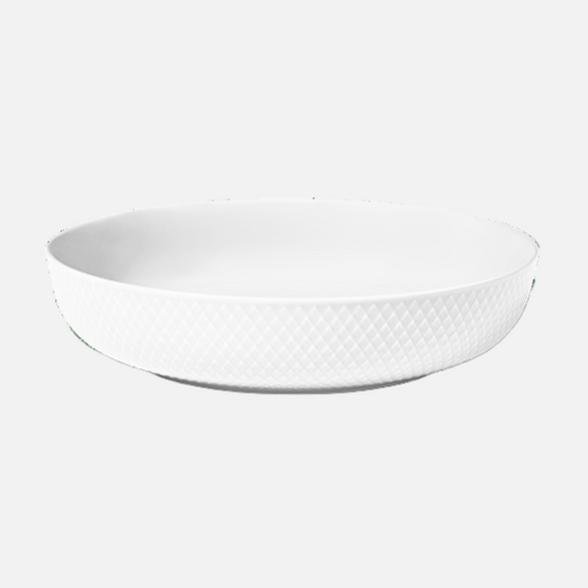 Lyngby Porcelæn - Rhombe - 11.3" Porcelain Serving Dish