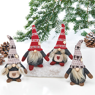 Pixie Gnomes w/ Wood Star on Hat