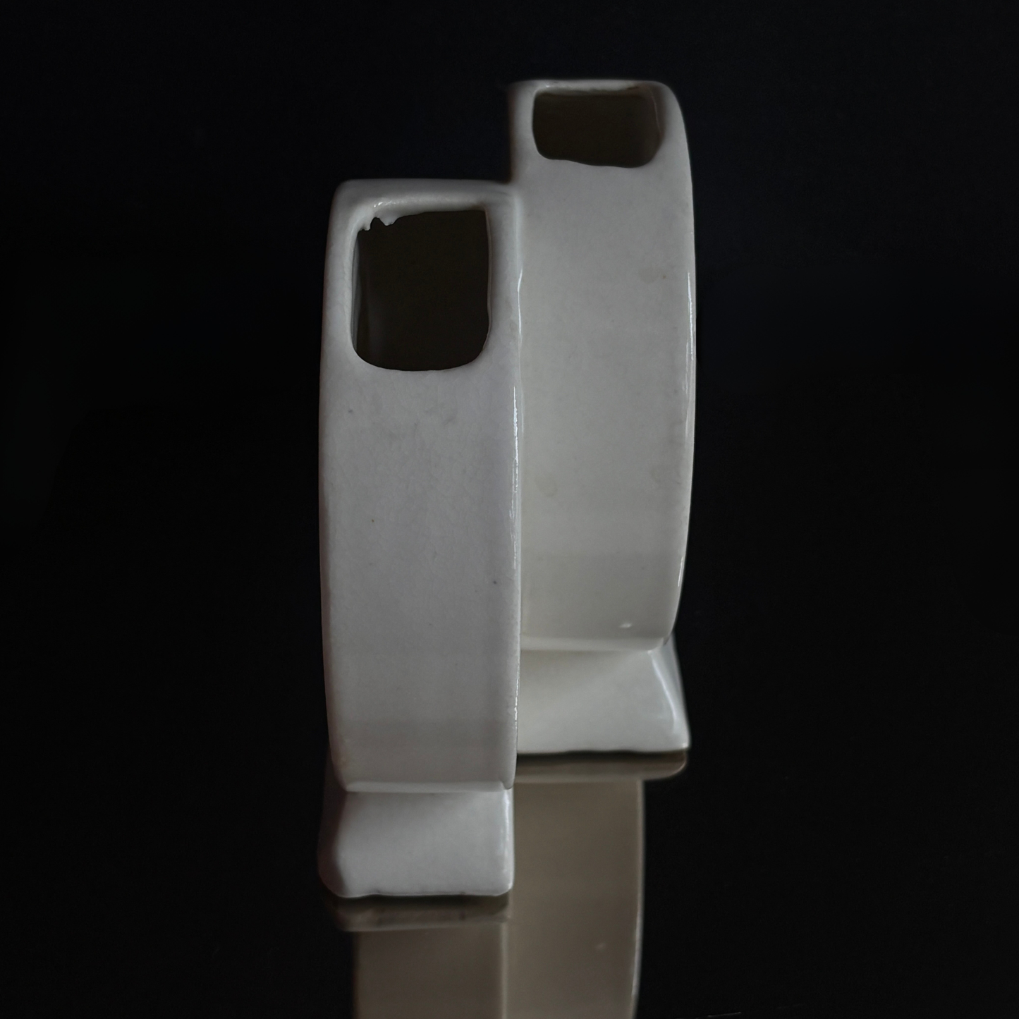 Vintage Japanese Ceramic Art Deco Vase