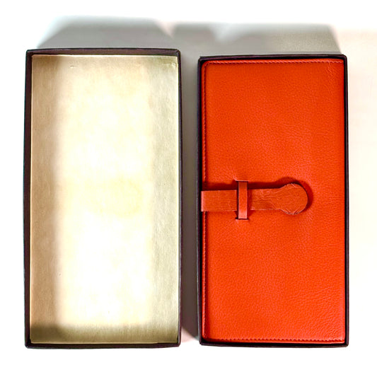 Vintage Michael Graves Leather Wallet/Checkbook Cover