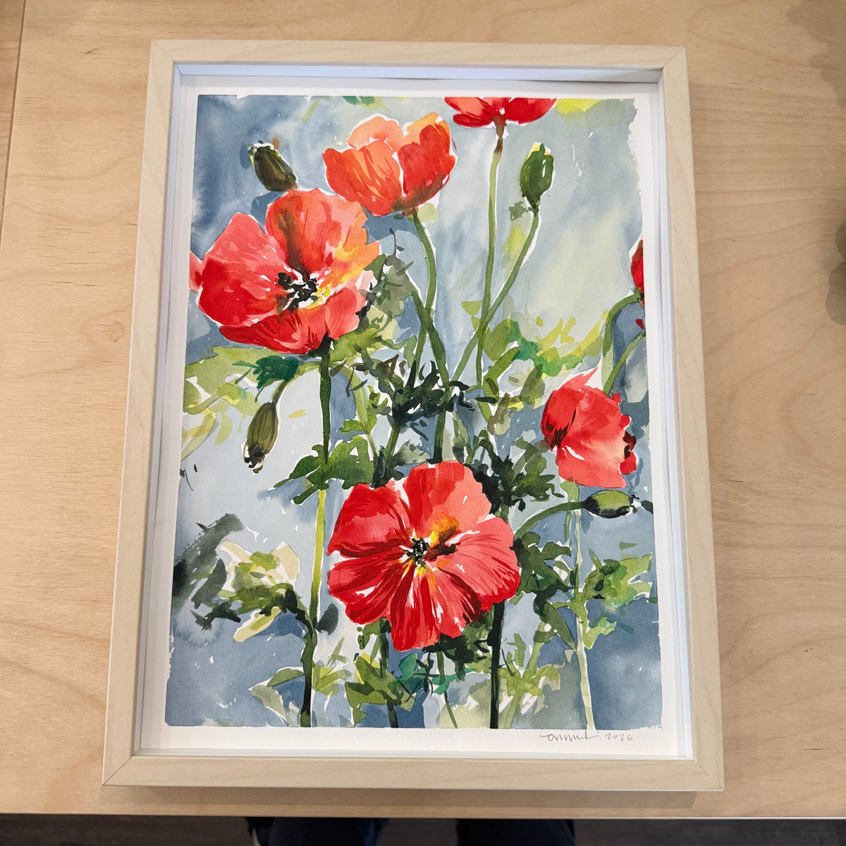 Emma Daisy - "Red Poppies"