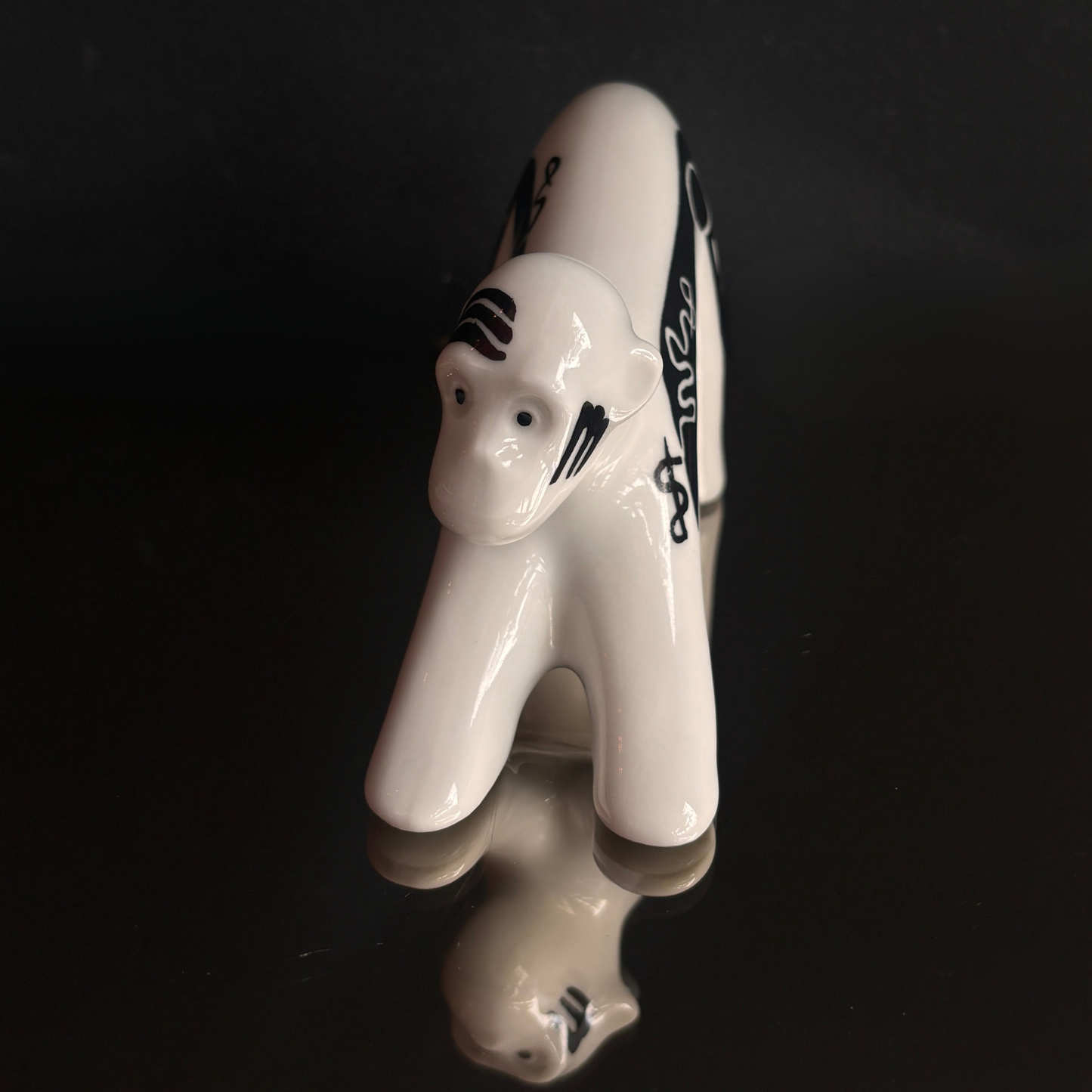Vintage Fein Bayreuth Sophienthal Monkey Porcelain Figurine