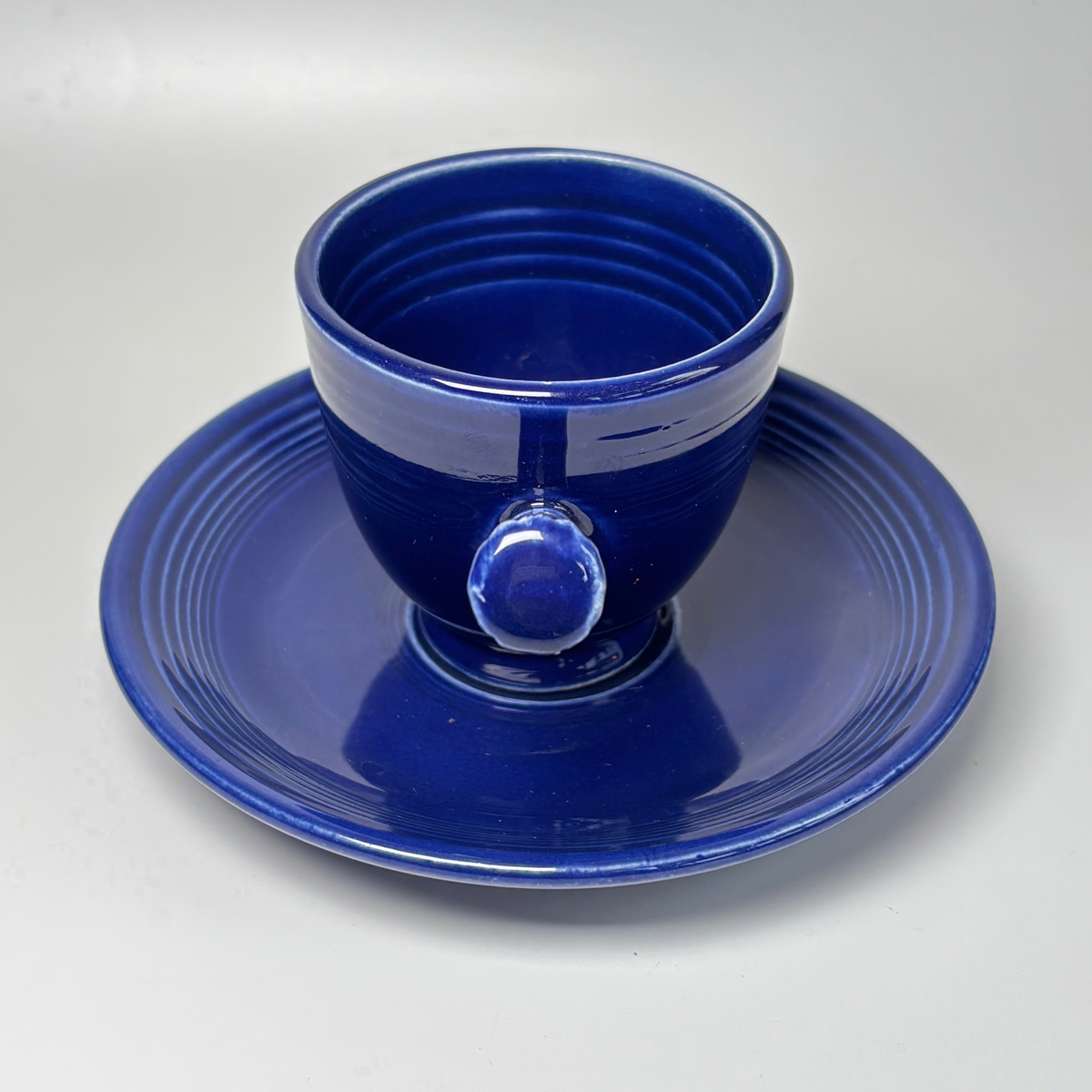 Vintage Fiestaware Demitasse Cup & Saucer Set