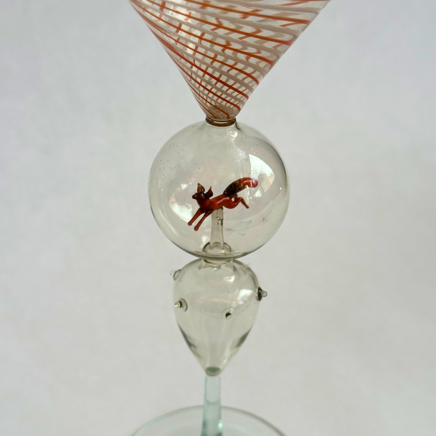 Vintage Bimini Menagerie Martini Glasses