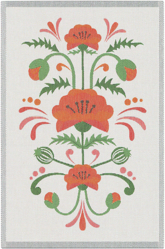 Ekelund Lindas Vallmo Kitchen Towel