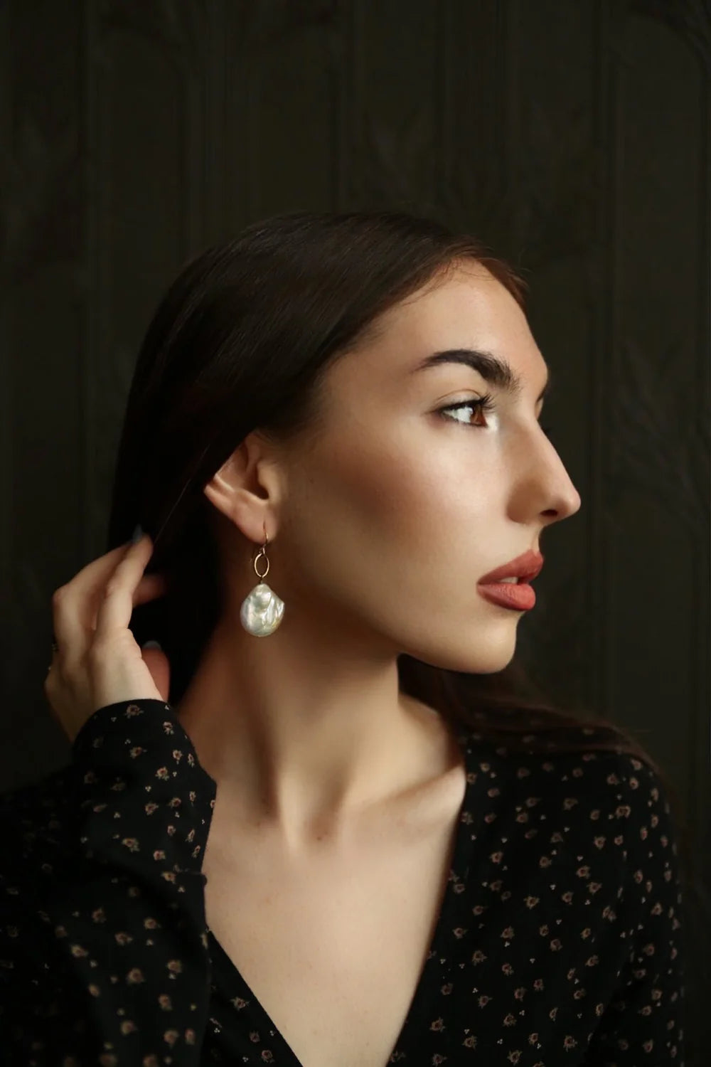 CIVAL Collective Whisper Pearl Earrings