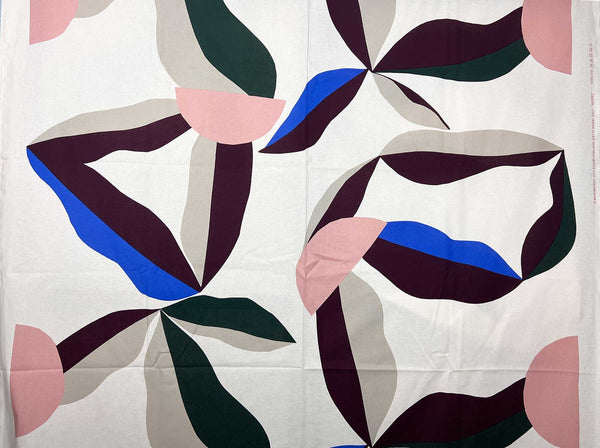 Marimekko Fabric Remnants- Berry- Blue/Pink/Burgundy/Green
