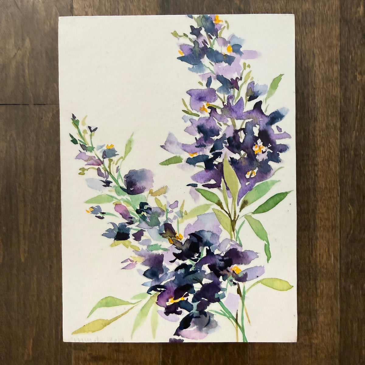 Emma Daisy - "Blue Delphinium"