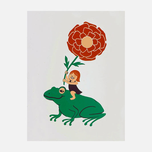 Billy Judge Baldus "Marigold & Toad" Scandinavia Screenprint