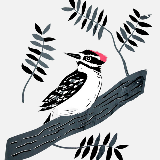 Billy Judge Baldus Downey Woodpecker Screenprint