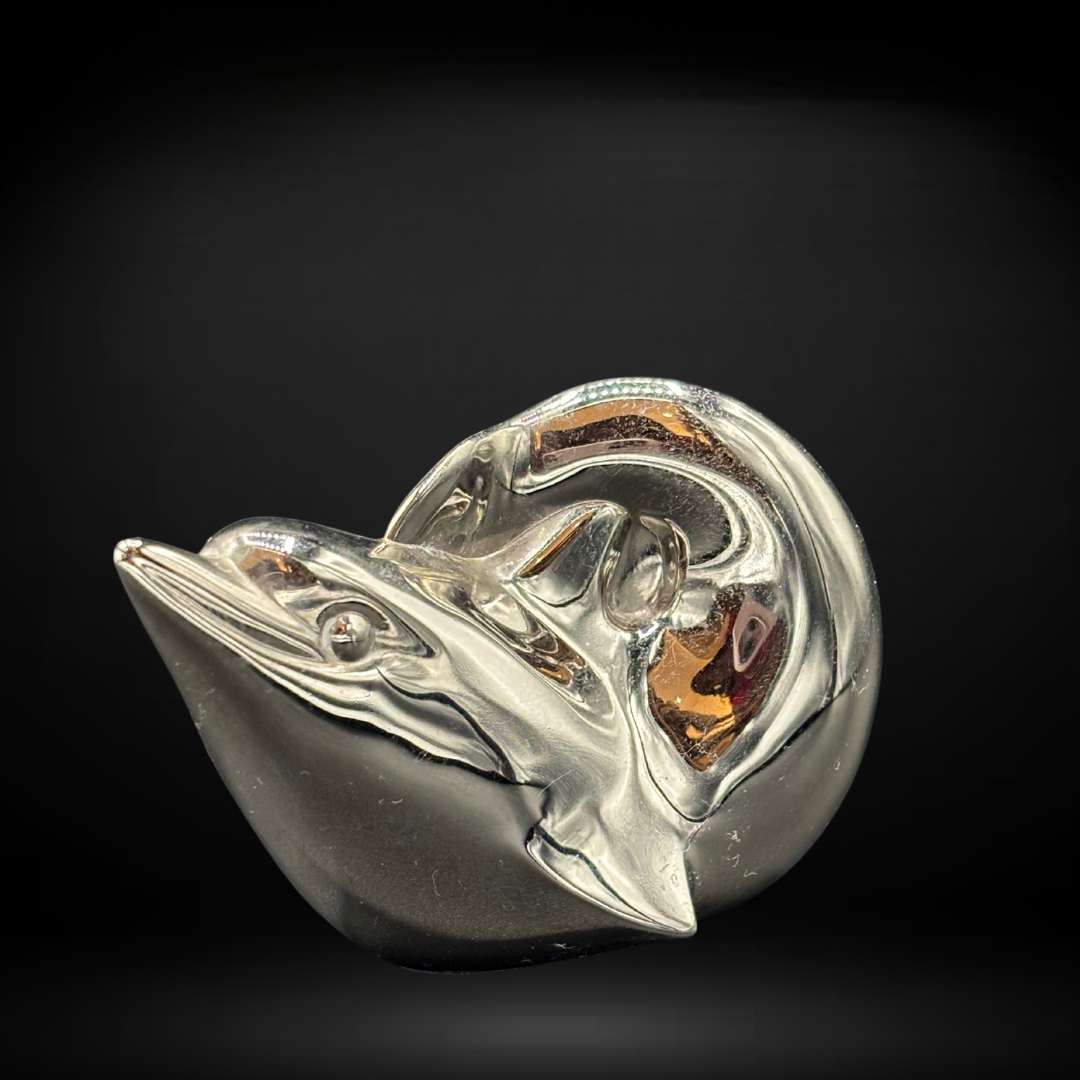 Vintage Dansk Dolphin Paperweight