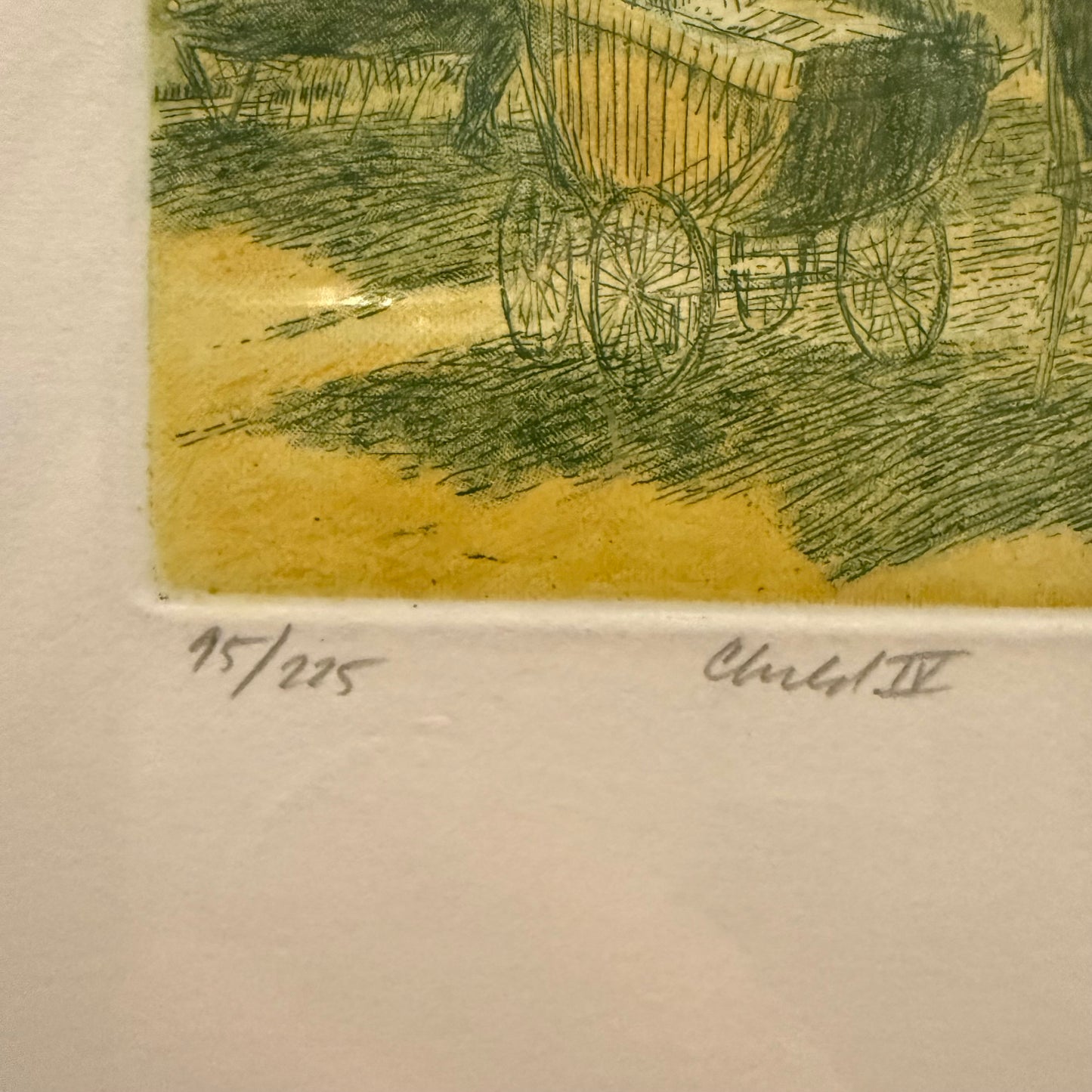 Vintage Harold Altman "Child IV" Aquatint with Etching