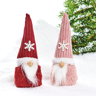 Pixie Gnome With Snowflake Hat