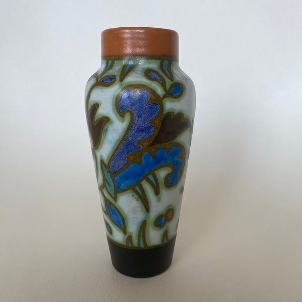 Vintage Gouda Holland "Sabang" Ceramic Vase
