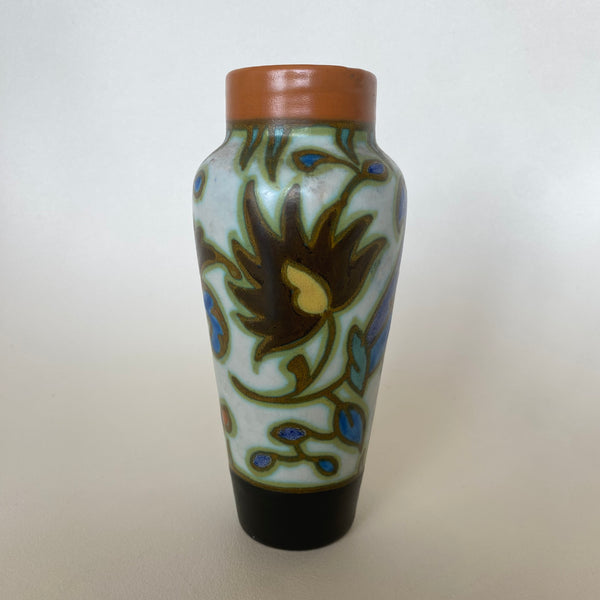 Vintage Gouda Holland "Sabang" Ceramic Vase
