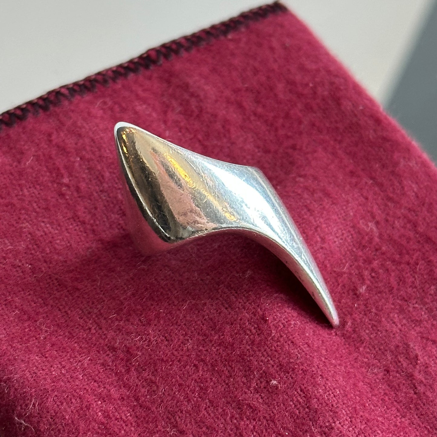 Vintage Georg Jensen Henning Koppel Modernist Ring