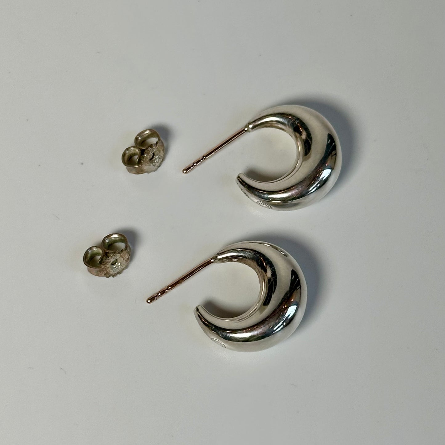 Vintage Georg Jensen Sterling Silver Earrings