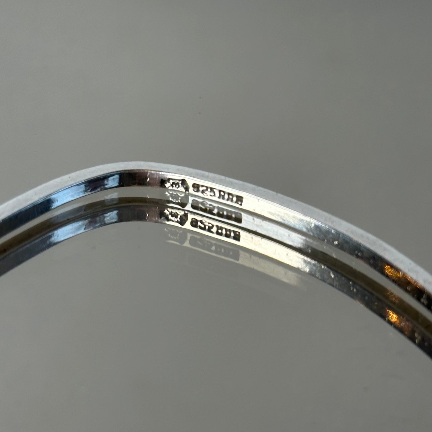 Vintage Mexican Silver Triangle Bracelet