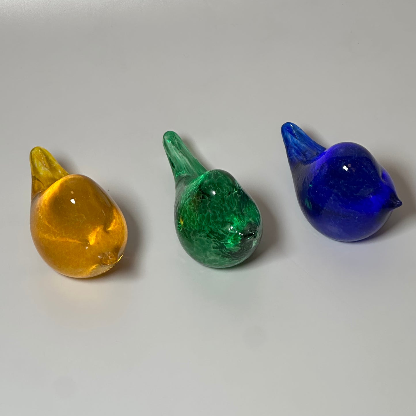 Vintage Henrietta Glass Birds