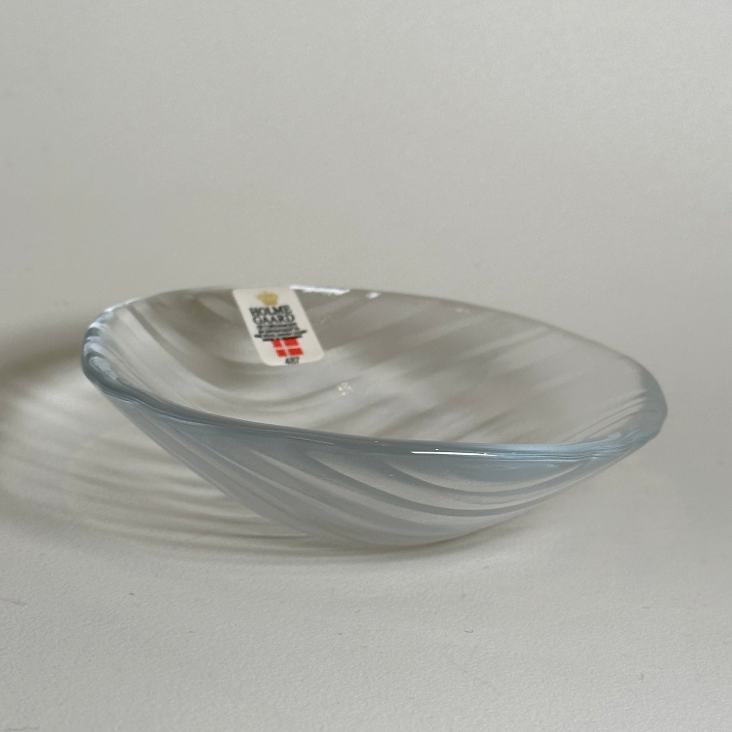 Vintage Holmegaard Glass Dish with original box