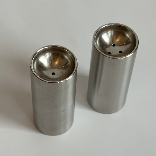 Vintage Stelton Danish Salt & Pepper Shaker Set
