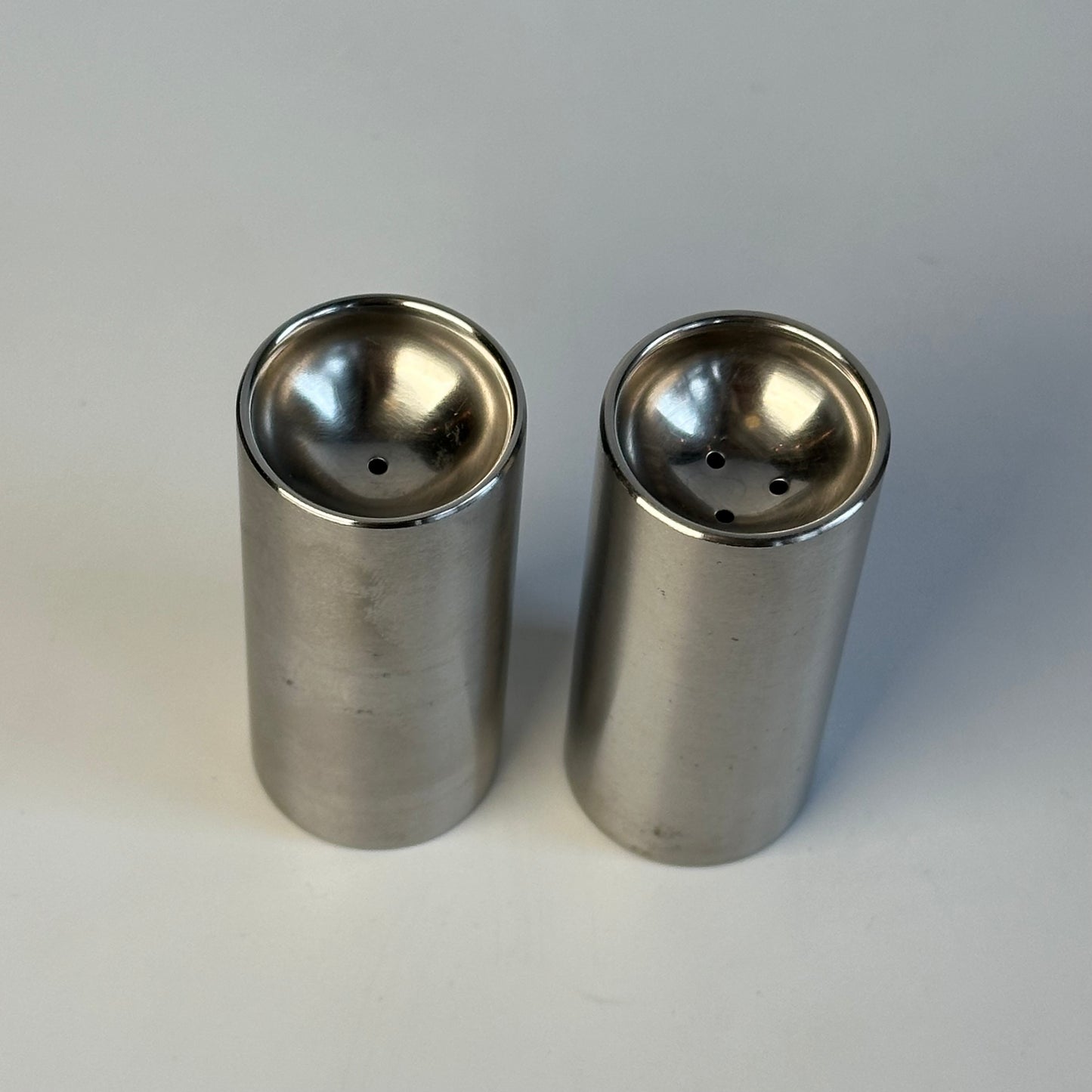 Vintage Stelton Danish Salt & Pepper Shaker Set